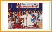 Shri. Sharad Jambhekar presenting Natya Sangeet