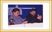 Shri. Sudhir Gadgil interviewing renowned Computer Expert Shri. Atchyut Godbole