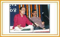 Renowned poets Shri. Shankar Vaidya and Shri. Ashok Naygaonkar
