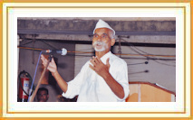 Shri. Sambhaji Bhide sharing his patriotic thoughts